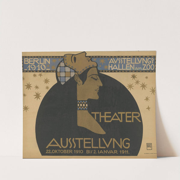 Theater Ausstellung Ausstellungshallen am Zoo 1910 (1909) by Hans Rudi Erdt
