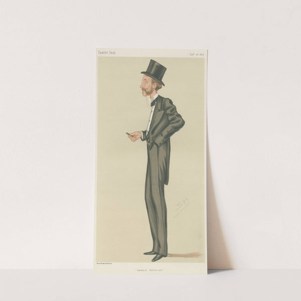 Theatre; ‘Amateur Theatricals’, Viscount Newry and Morne, October 28, 1876 (1876) by Leslie Matthew Ward