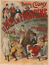 Théatre Cluny. Le Papa de Francine, opérette en 4 actes, musique de Louis Varney (1890)