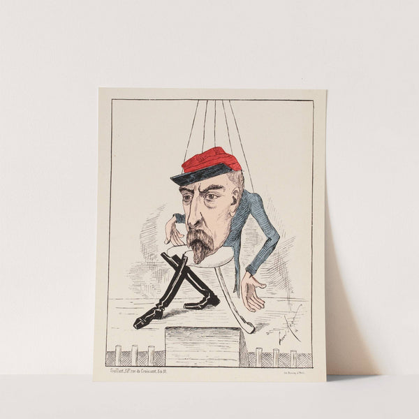 Théâtre de Bordeaux L’homme mort ou victorieux trouvant enfin le théâtre de ses succès by Henri Boutet