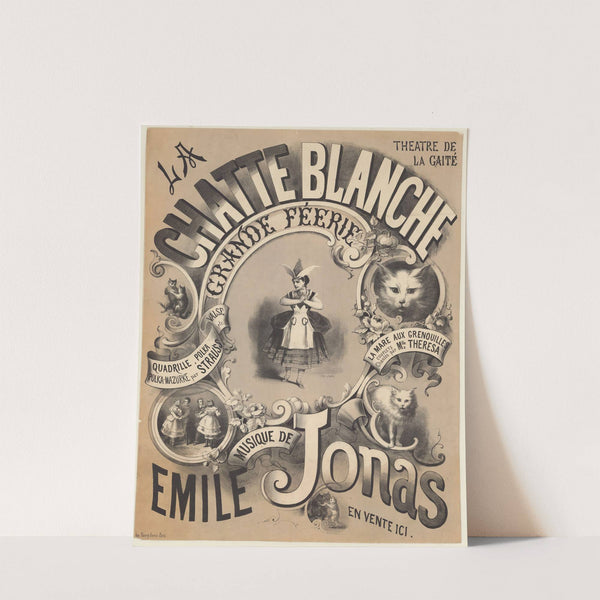 Théâtre de La Gaîté. La Chatte blanche. Grande féerie (1875) by Tal-zar