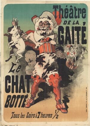 Théâtre de la Gaité. Le Chat botté (1878)