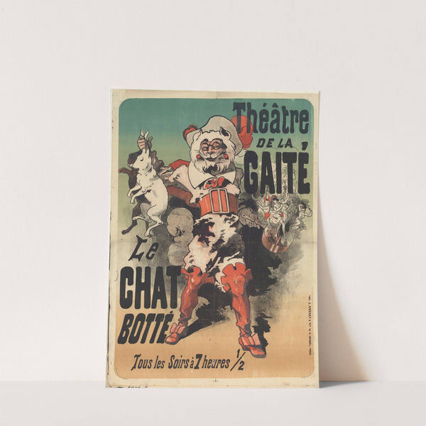 Théâtre de la Gaité. Le Chat botté (1878) by Jules Chéret