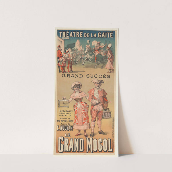 Théatre de la Gaité…, Le Grand Mogol (1885) by Imp. Emile Lévy
