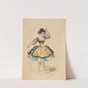 Théâtre de la Opera Porte St. Martin. Mme. Honoré dans le ballet de la Moresque (1856) by Alexandre Lacauchie