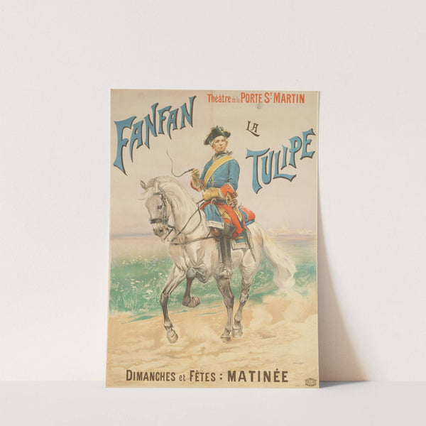 Théâtre De La Porte St. Martin Fanfan La Tulipe by Jean-Baptiste Édouard Detaille