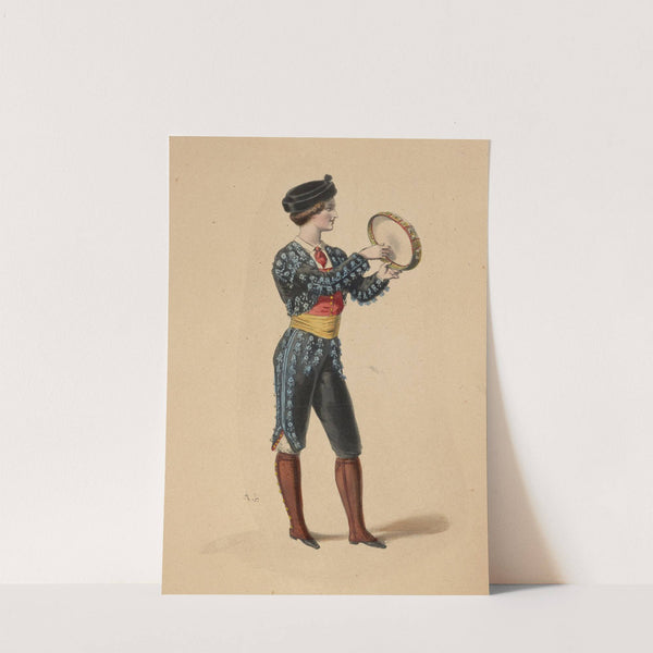 Théâtre de la Porte St. Martin. Mr. Honoré dans le ballet de la Moresque (1856) by Alexandre Lacauchie