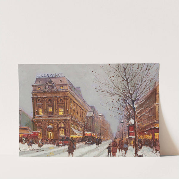 Théâtre de la Renaissance by Eugène Galien-Laloue