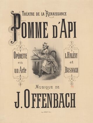 Théâtre de la Renaissance. Pomme d’api (1873)