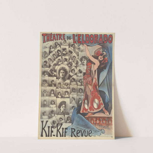 Théatre de l’Eldorado. Kif-Kif revue (1890) by Alfred Choubrac