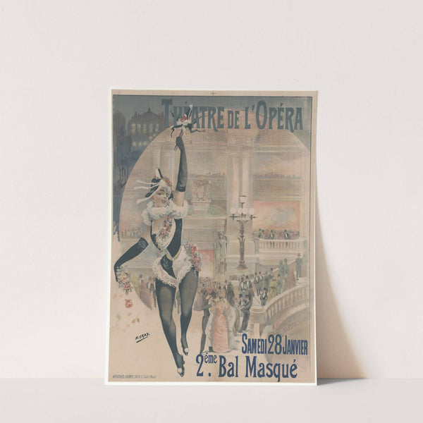Théâtre de l’Opéra. Samedi 28 janvier. 2e Bal masqué (1890) by Henri Boulanger Gray