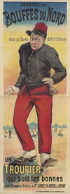 Théatre des Bouffes du Nord. Un troupier qui suit les bonnes (1870)
