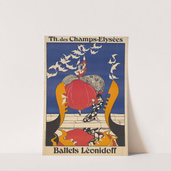 Théâtre des Champs-Élysées. Ballet Léonidoff (1922) by Imp. H. Chachoin