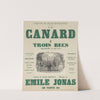 Théâtre des folies dramatiques. Le canard à trois becs, opéra Bouffe en 3 Actes (1869) by Gustave Donjean