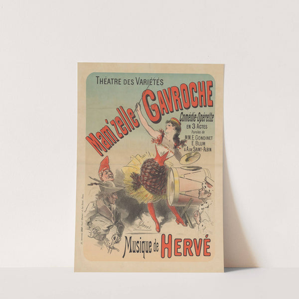 Théâtre des variétés. Mam’zelle Gavroche (1885) by Jules Chéret