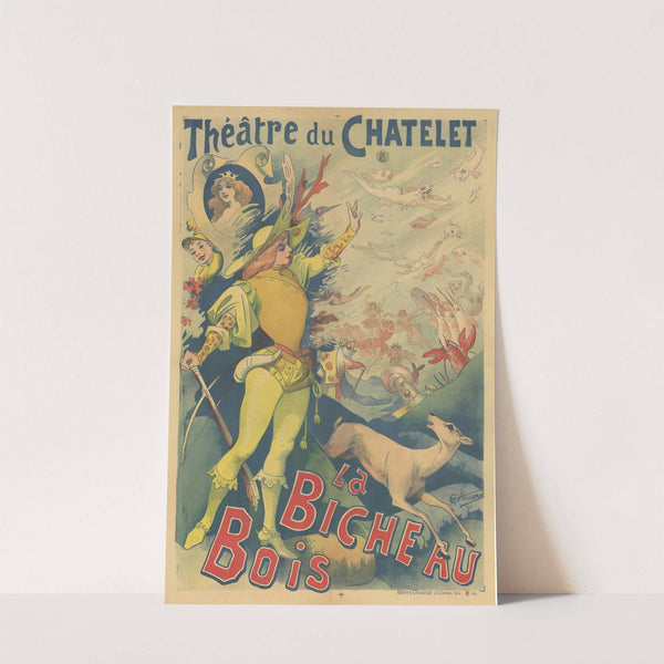 Théatre du Chatelet. La Biche aux bois (1890) by Alfred Choubrac