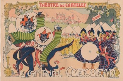 Théâtre du Châtelet. Le Capitaine Corcoran (1902)