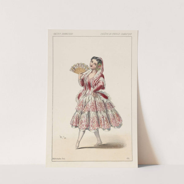 Théâtre du Cymnase Dramatique. La Senora Perea Nena (1854) by Alexandre Lacauchie