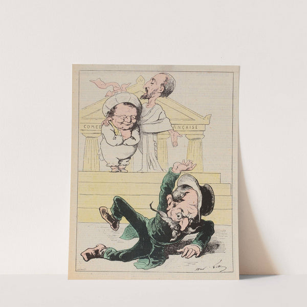 Théâtre français l’Ilote by André Gill