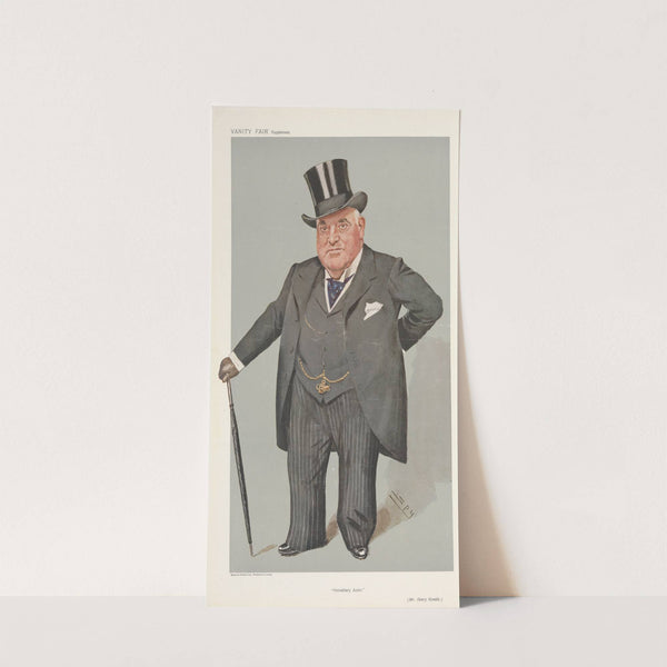 Theatre; ‘Hereditary Actor’, Mr. Henry Kemble, April 24, 1907 (1907) by Leslie Matthew Ward