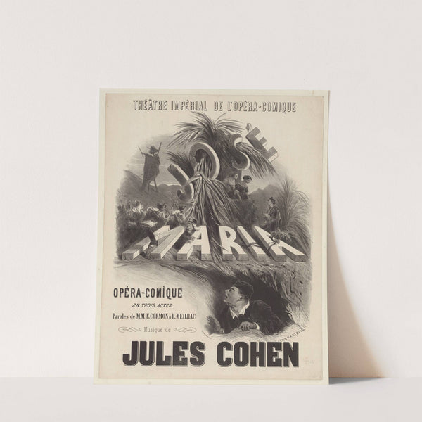 Théâtre Imperial de l’Opéra-Comique. José Mari (1866) by Celestin Nanteuil