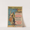 Théâtre International de l’Exposition… Grande Troupe de danseuses, chanteuses & lutteurs… Grand opéra khédival du Caire (1889) by Imp. Charles Lévy