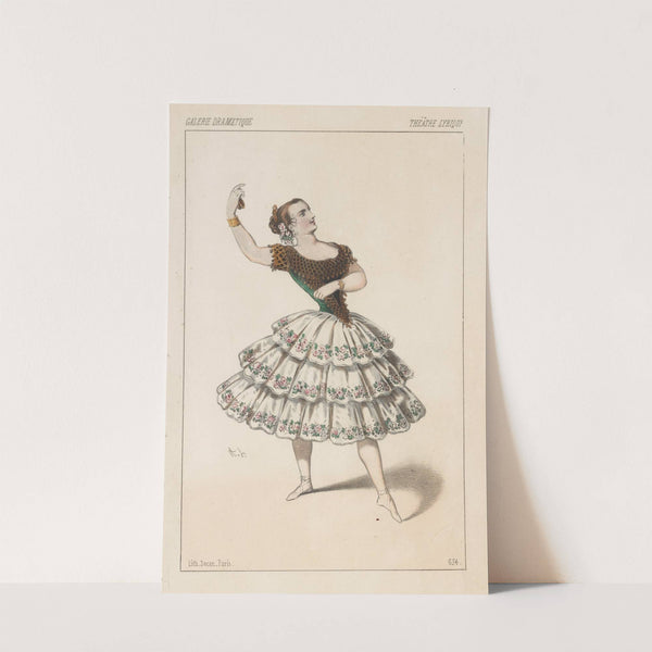 Théâtre Lyrique. Mme Guy Stephan, rôle de Katty, dans Le lutin de la vallée (1853) by Alexandre Lacauchie
