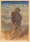 Théatre National de l’Odéon (1782), second théatre français. Le Chemineau, drame en 5 actes par Jean Richepin (1897)