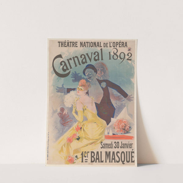 Théâtre National de l’Opéra. Carnaval 1892 (1892) by Jules Chéret