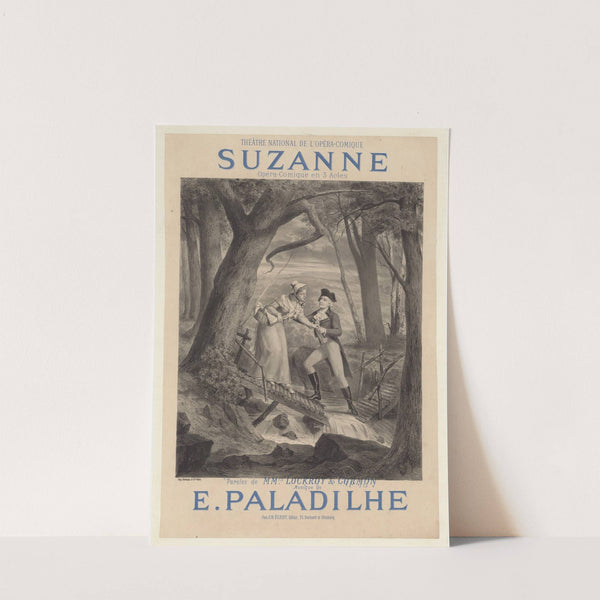 Théâtre National de l’Opéra -Comique. Suzanne (1879) by Pierre-Auguste Lamy