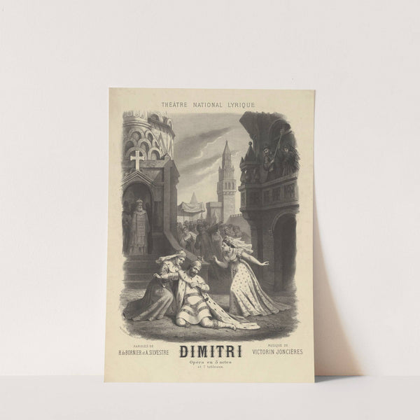 Théâtre National Lyrique. Dimitri (1876) by Pierre-Auguste Lamy