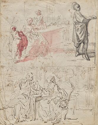 Theatre Scene (recto) (c. 1765-75)