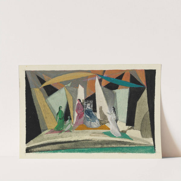 Theatre set design by Sergey Chekhonin