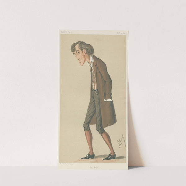 Theatre; ‘The Bells’, Mr. Henry Irving, December 19, 1874 (1874) by Carlo Pellegrini