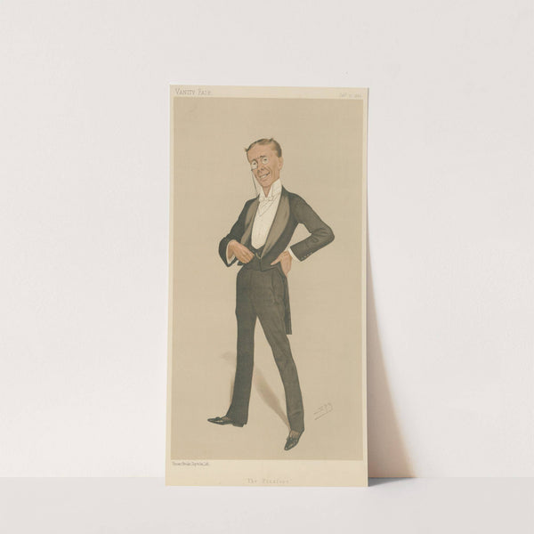 Theatre; ‘The Pinafore’, Mr. George Grossmith, January 21, 1888 (1888) by Leslie Matthew Ward