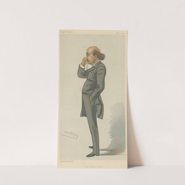 Theatre; ‘The Sensation Drama’, Mr. Dion Boucicault, December 16, 1882 (1882) by Leslie Matthew Ward