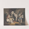 Theatrical Figures About a Throne by Richard Westall