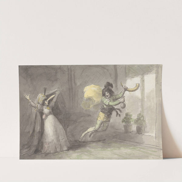Theatrical Scene by Nathaniel Dance Holland