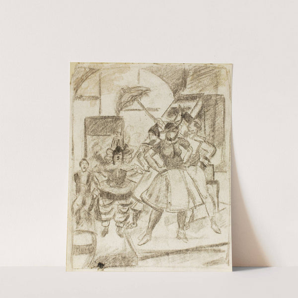 Theatrical Scene by Carl Newman