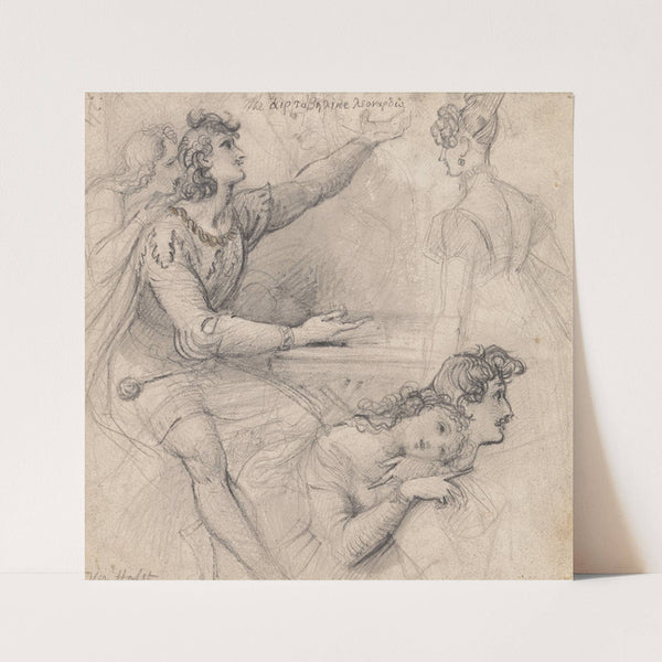 Theatrical Studies by Theodor von Holst