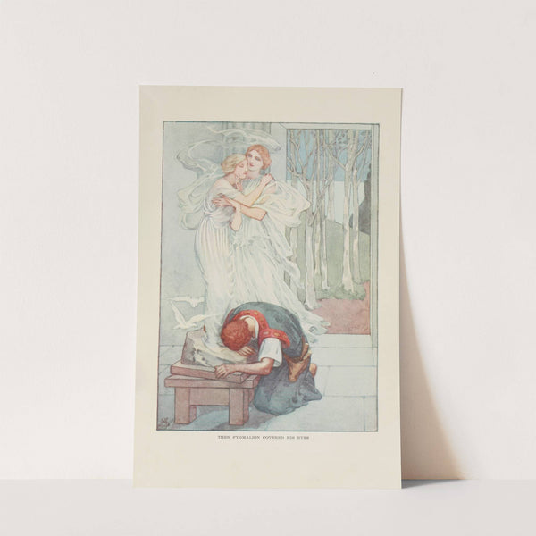 Then Pygmalion covered his eyes by Helen Stratton