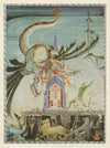 Then the dragon made a dart at the hunter, but he swung his sword round and cut off three of the beast’s heads