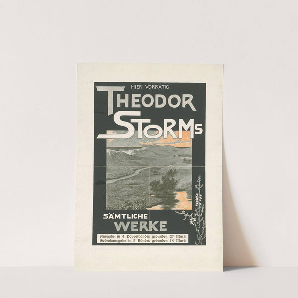 Theodor Storm. Sämtliche Werke (1898) by Emil Doepler