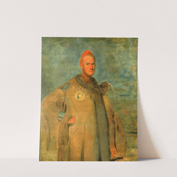 Theodore Burr Catlin, in Indian Costume by George Catlin