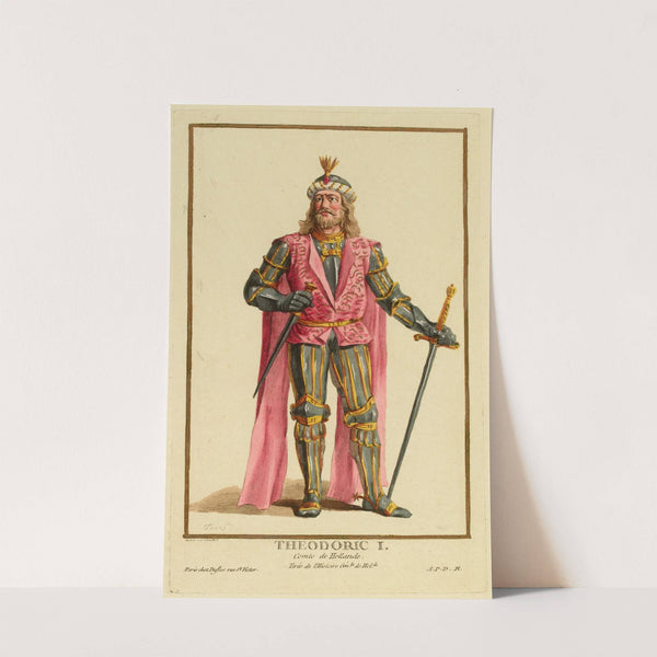 Théodoric I. Comte de Hollande by Pierre Duflos