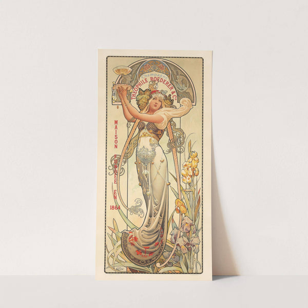 Théophile Roederer & Co. Champagne (1897) by Louis-Théophile Hingre