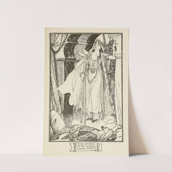 There appeared in the Doorway a lovely Jewess by Henry Justice Ford