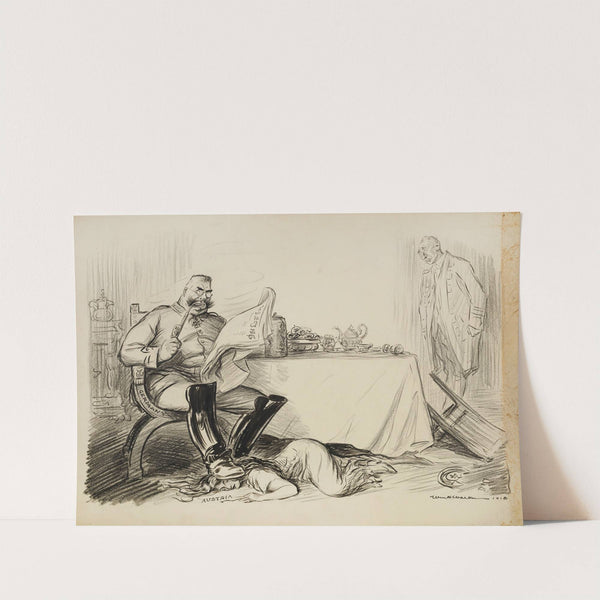 There are rumors that the married life of this couple is not altogether happy (1918) by William Henry Walker