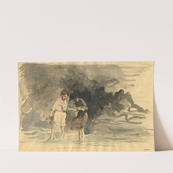 There is corn in the sea! by Jean-Louis Forain