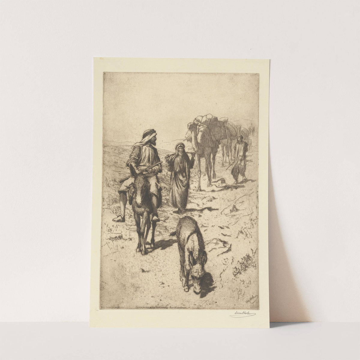 There passed by Midianites Merchantmen by William Brassey Hole